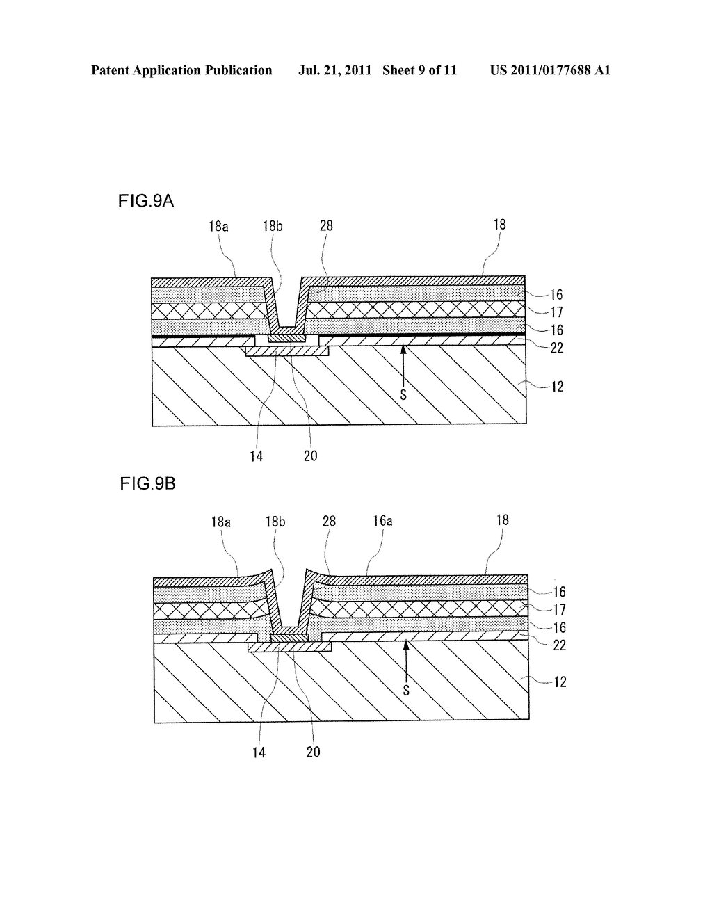 PACKAGING BOARD AND MANUFACTURING METHOD THEREFOR, SEMICONDUCTOR MODULE     AND MANUFACTURING METHOD THEREFOR, AND PORTABLE DEVICE - diagram, schematic, and image 10