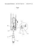 ARC-PREVENTING APPARATUS FOR SEPARATE CORD-TYPE HAIR DRYER diagram and image