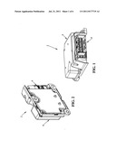 Electrical connector module assembly diagram and image