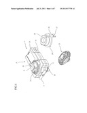 Spinner for toy top diagram and image