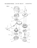 Spinner for toy top diagram and image