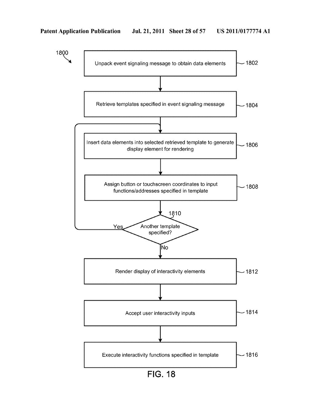 DYNAMIC GENERATION, DELIVERY, AND EXECUTION OF INTERACTIVE APPLICATIONS     OVER A MOBILE BROADCAST NETWORK - diagram, schematic, and image 29