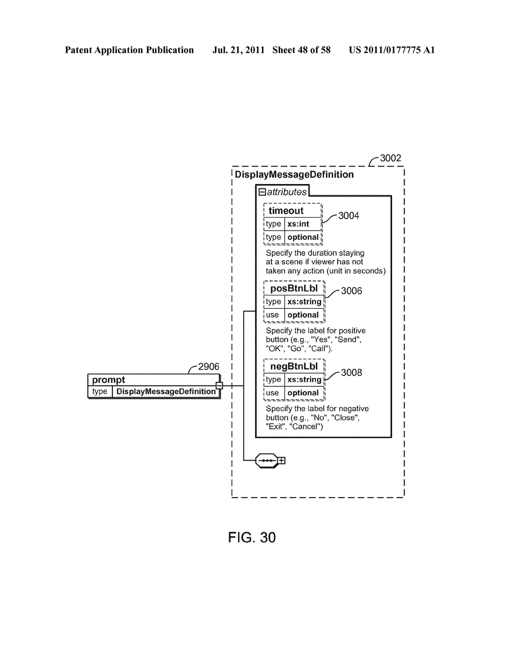 SIGNALING MECHANISMS, TEMPLATES AND SYSTEMS FOR CREATION AND DELIVERY OF     INTERACTIVITY EVENTS ON MOBILE DEVICES IN A MOBILE BROADCAST     COMMUNICATION SYSTEM - diagram, schematic, and image 49