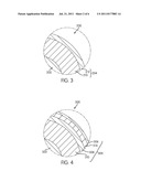 Golf Ball Wear Indicator diagram and image