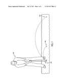 Golf Ball With Reduced Flight Path Length diagram and image