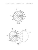 Golf Ball With Reduced Flight Path Length diagram and image