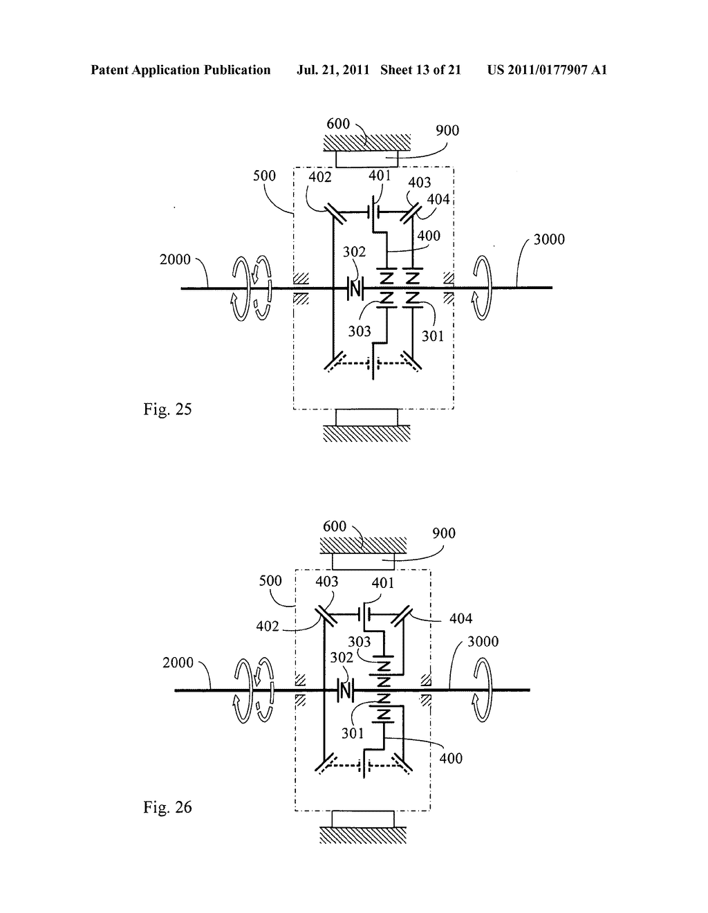 Lockable or releasable wheel system with bidirectional input and one-way     output - diagram, schematic, and image 14