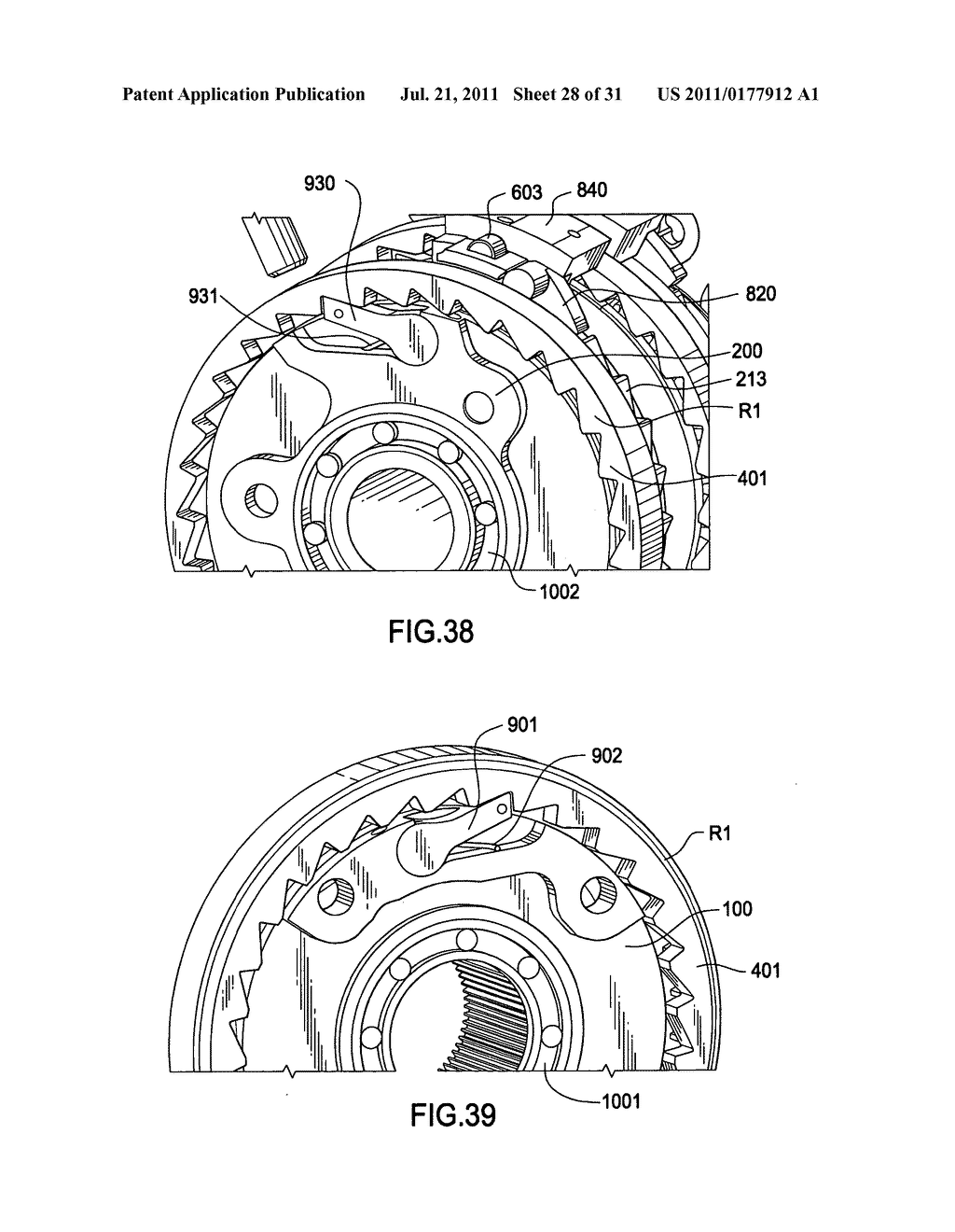 Planetary gear mechanism for a bicycle - diagram, schematic, and image 29