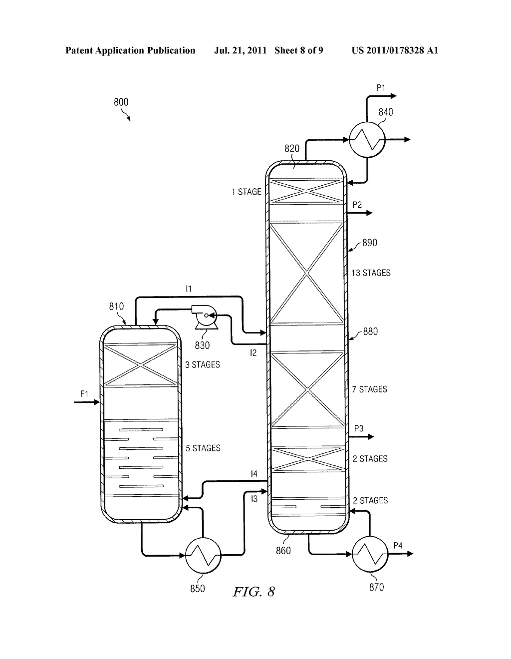 Apparatus, Systems, and Methods for Purification of Isocyanate Mixtures - diagram, schematic, and image 09