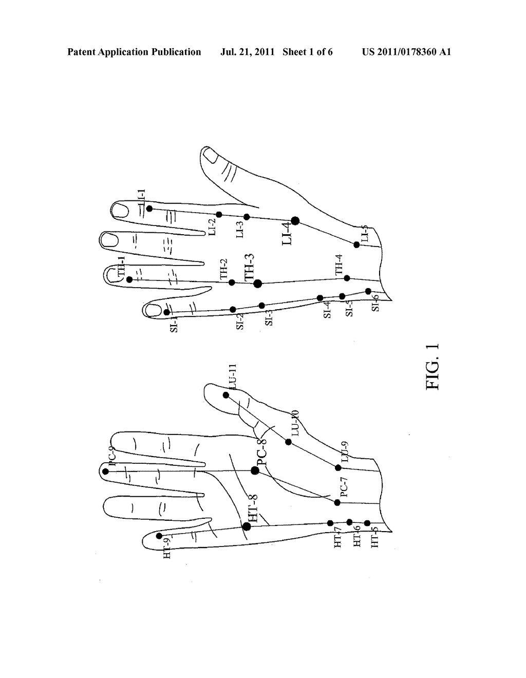 ACUPRESSURE MAGNETIC THERAPY GLOVE - diagram, schematic, and image 02