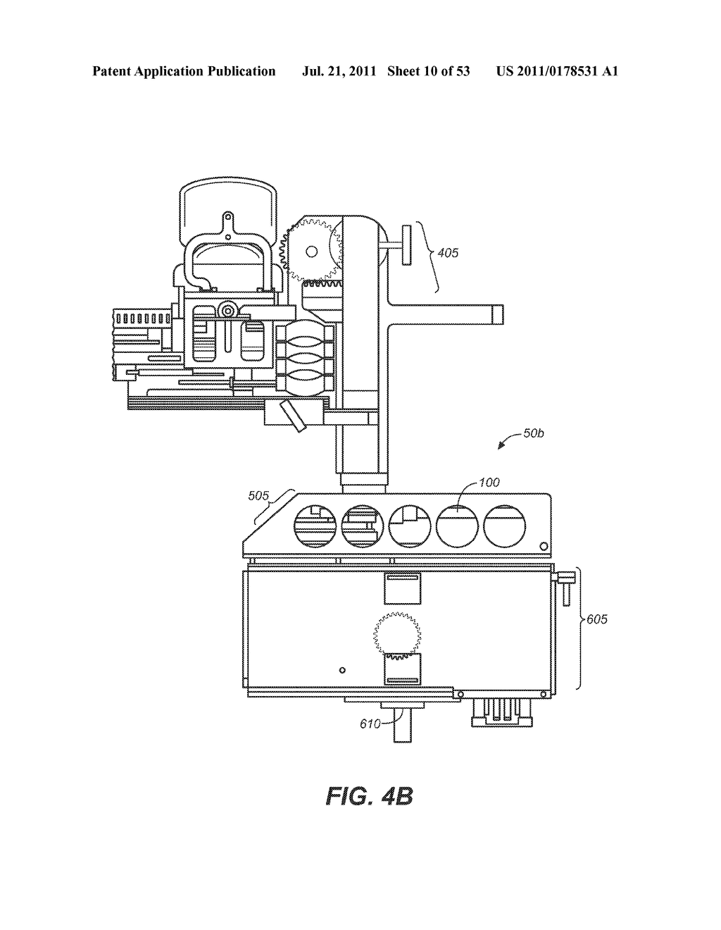 Control portion of and device for remotely controlling an articulating     surgical instrument - diagram, schematic, and image 11