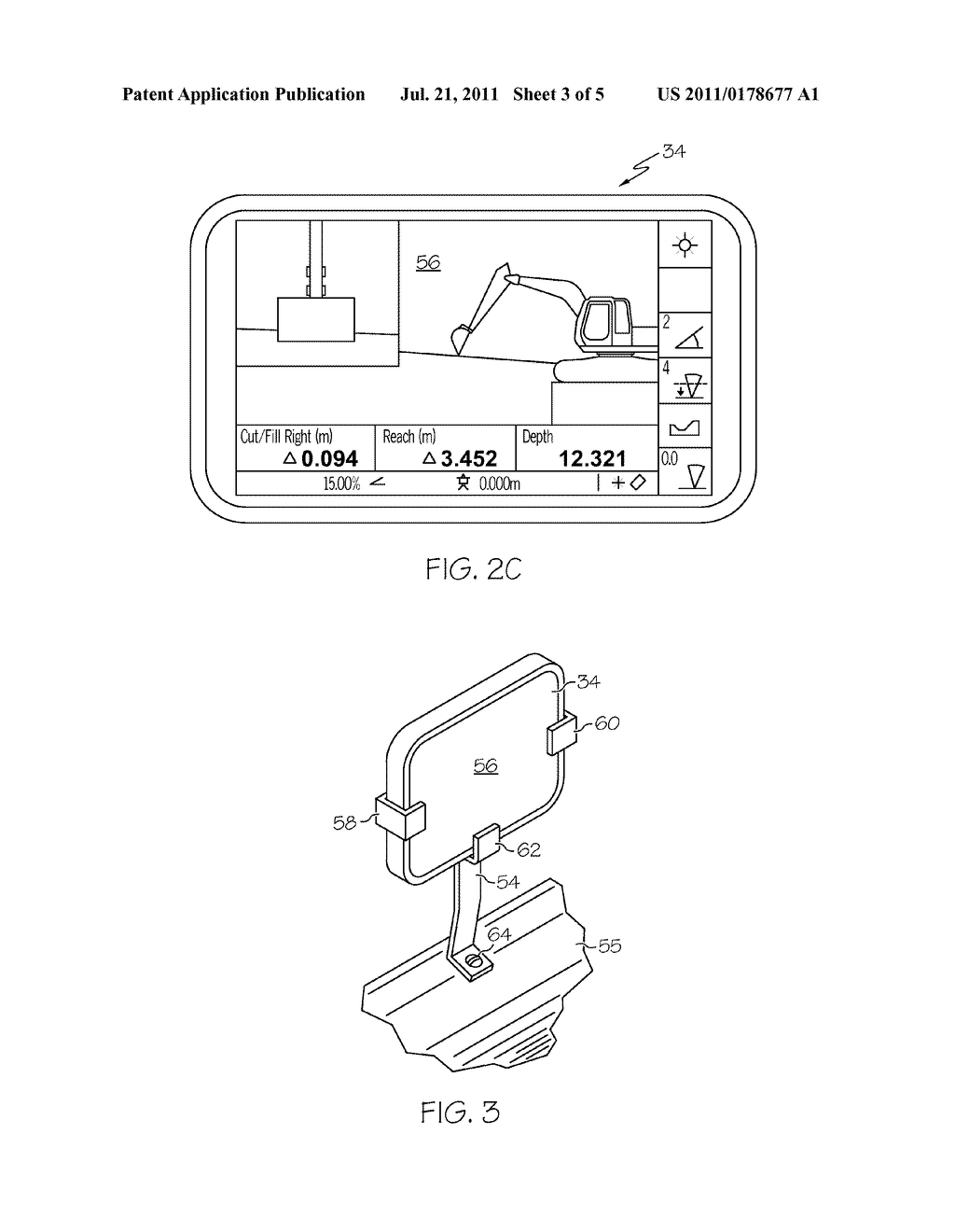 MACHINE CONTROL AND GUIDANCE SYSTEM INCORPORATING A PORTABLE DIGITAL MEDIA     DEVICE - diagram, schematic, and image 04