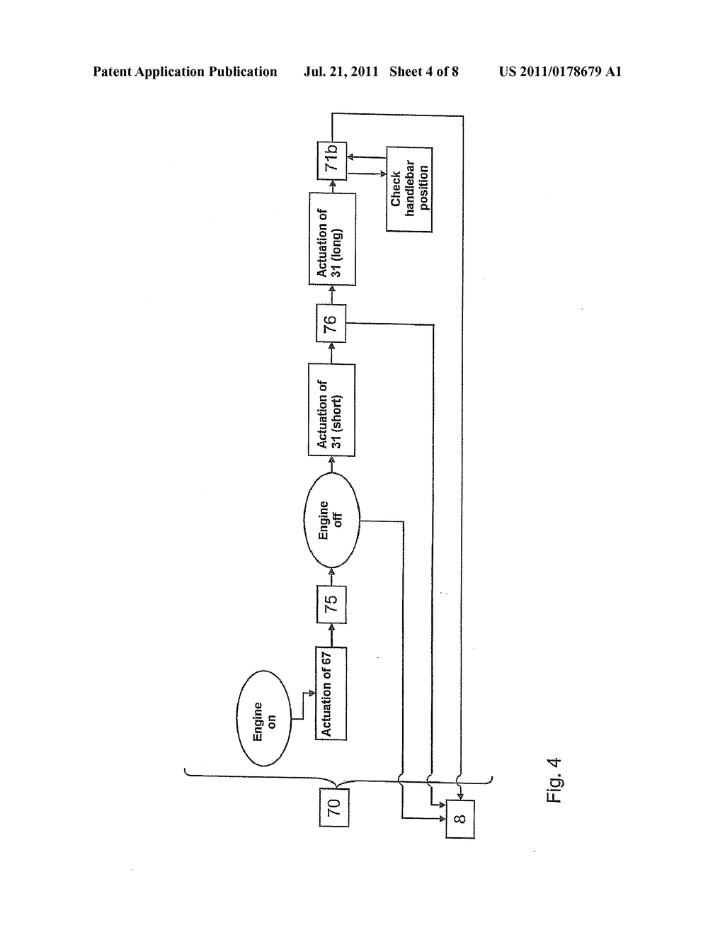 METHOD FOR OPERATING A CONTROL SYSTEM OF A MOTORCYCLE - diagram, schematic, and image 05