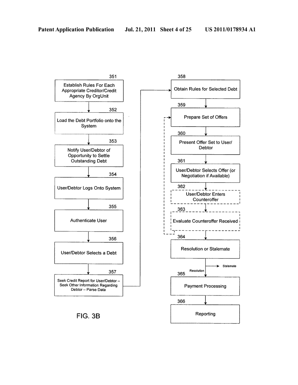 System and method for resolving transactions with selective use of user     submission parameters - diagram, schematic, and image 05