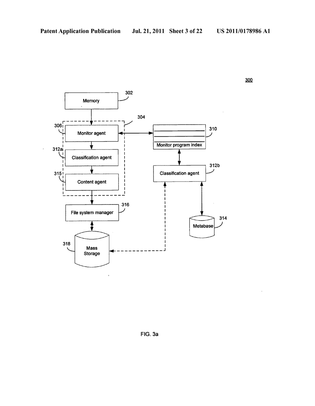 SYSTEMS AND METHODS FOR CLASSIFYING AND TRANSFERRING INFORMATION IN A     STORAGE NETWORK - diagram, schematic, and image 04