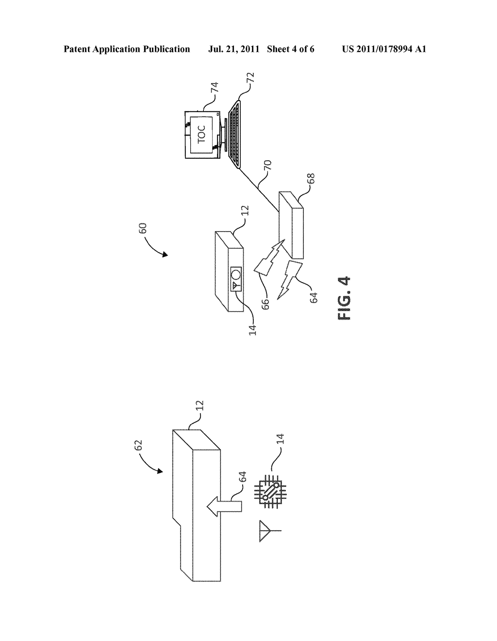 CONTACTLESS IC MEMORY ON REMOVEABLE MEDIA - diagram, schematic, and image 05