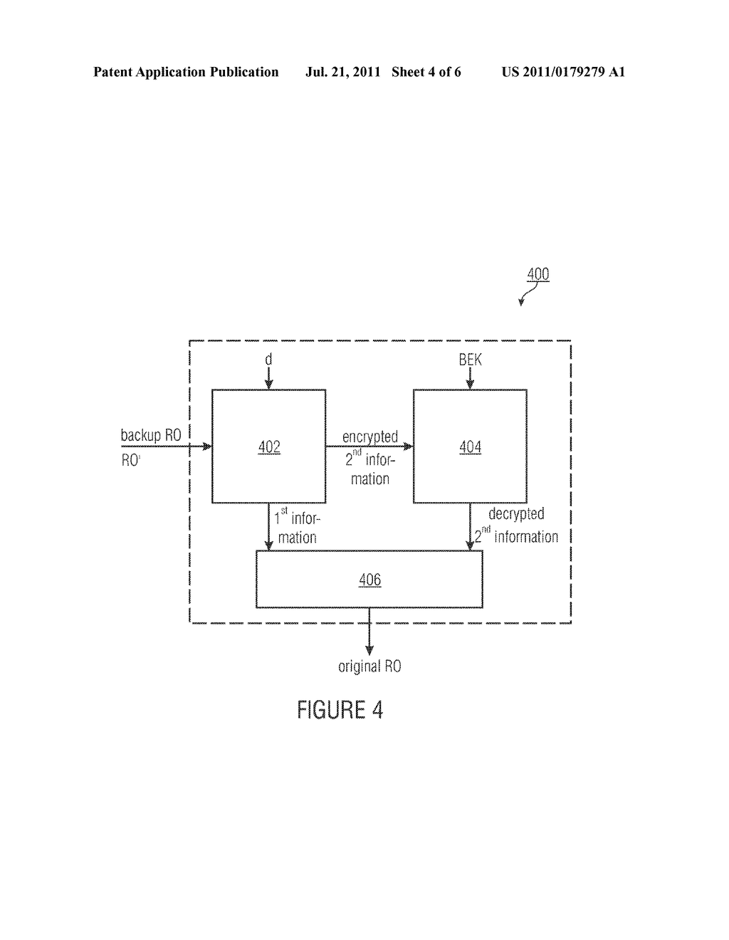 DEVICE AND METHOD FOR A BACKUP OF RIGHTS OBJECTS - diagram, schematic, and image 05