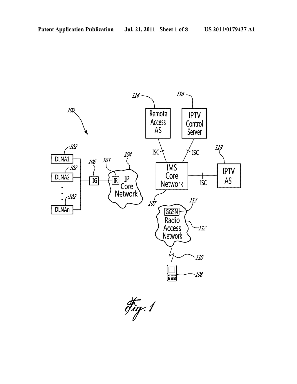 REMOTE ACCESS TO A DEVICE IN AN IMS SYSTEM WITH A SECOND MEDIA ACCESS     CHANNEL - diagram, schematic, and image 02