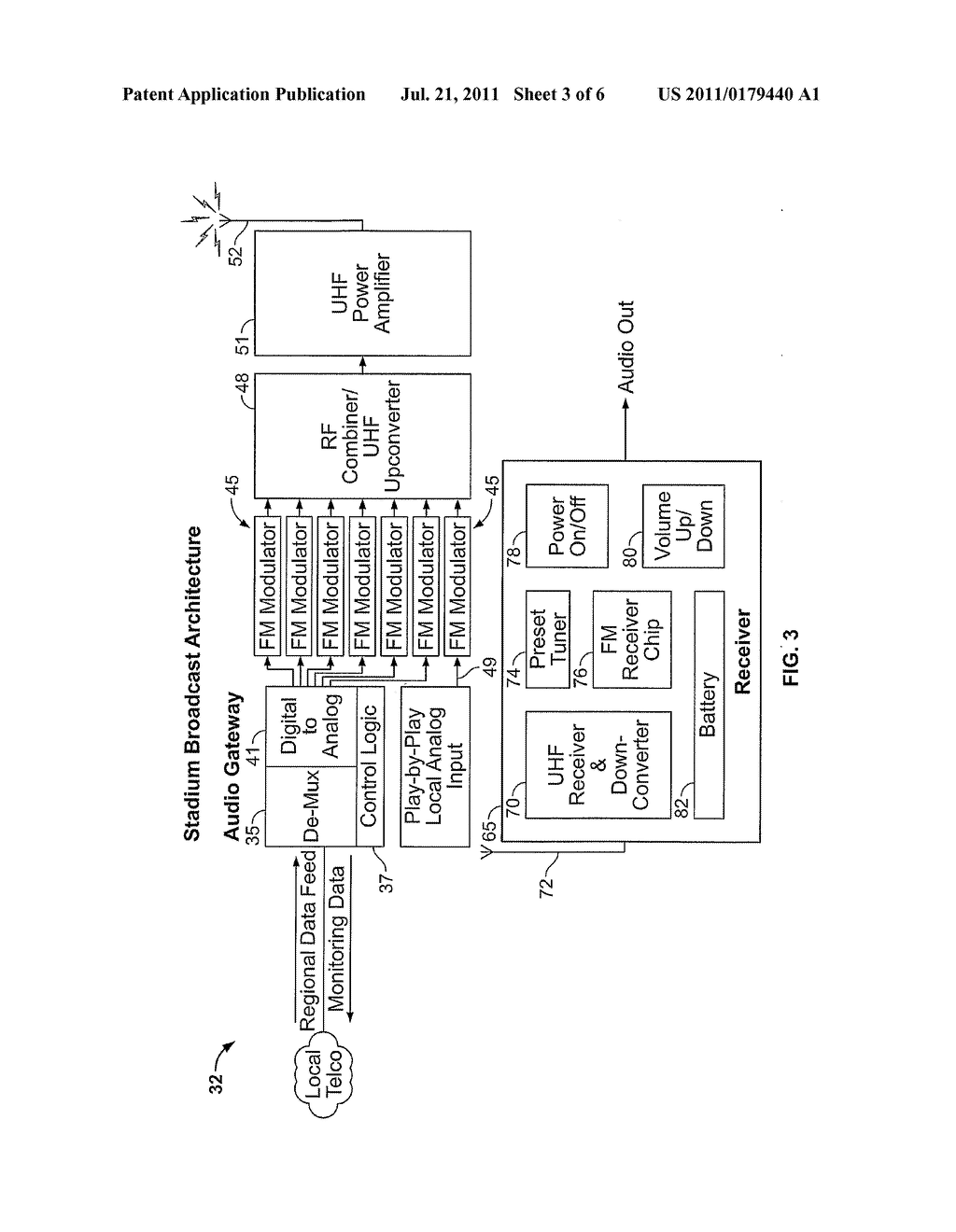 SYSTEM AND METHOD FOR PROVIDING EVENT SPECTATORS WITH AUDIO/VIDEO SIGNALS     PERTAINING TO REMOTE EVENTS - diagram, schematic, and image 04