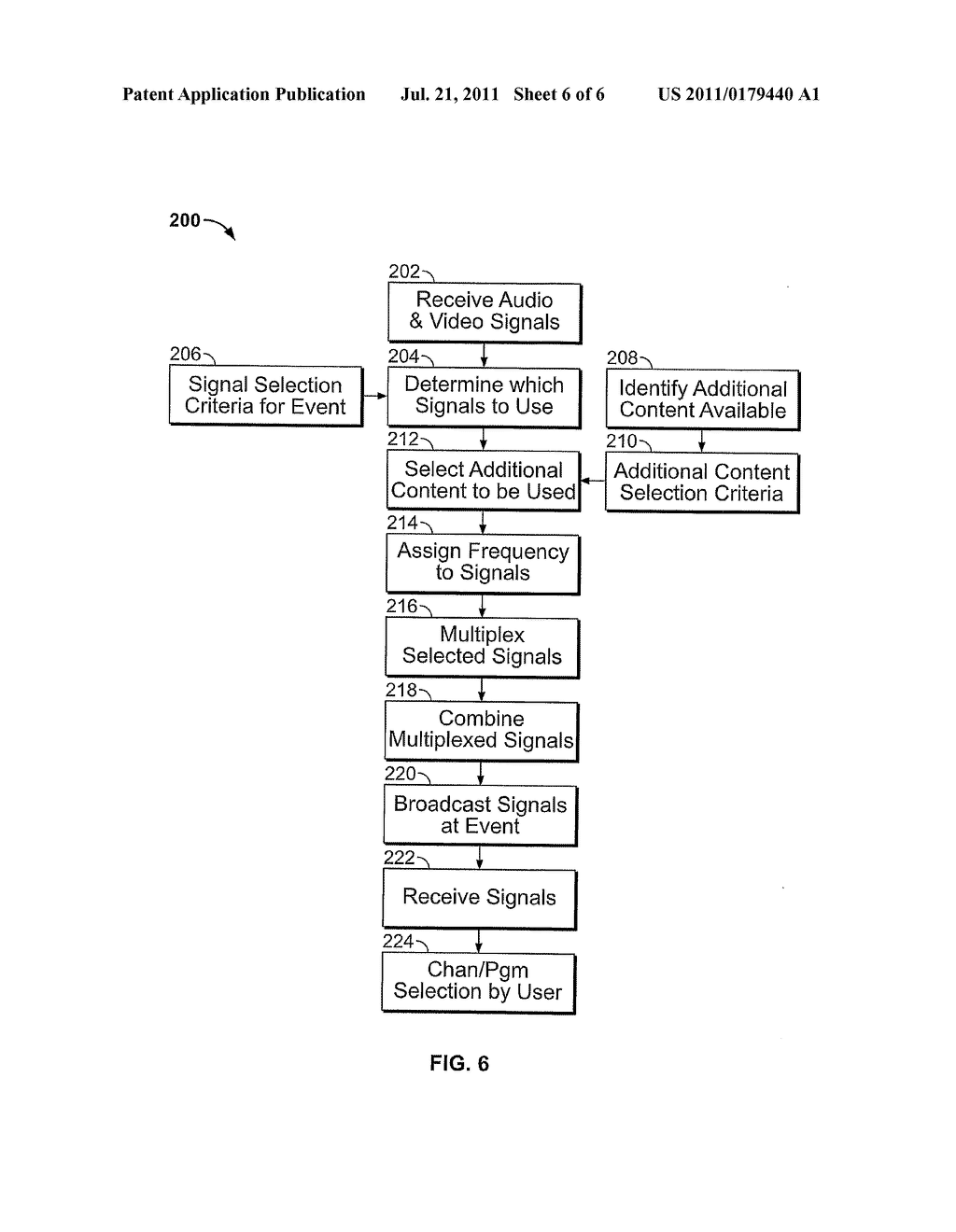 SYSTEM AND METHOD FOR PROVIDING EVENT SPECTATORS WITH AUDIO/VIDEO SIGNALS     PERTAINING TO REMOTE EVENTS - diagram, schematic, and image 07