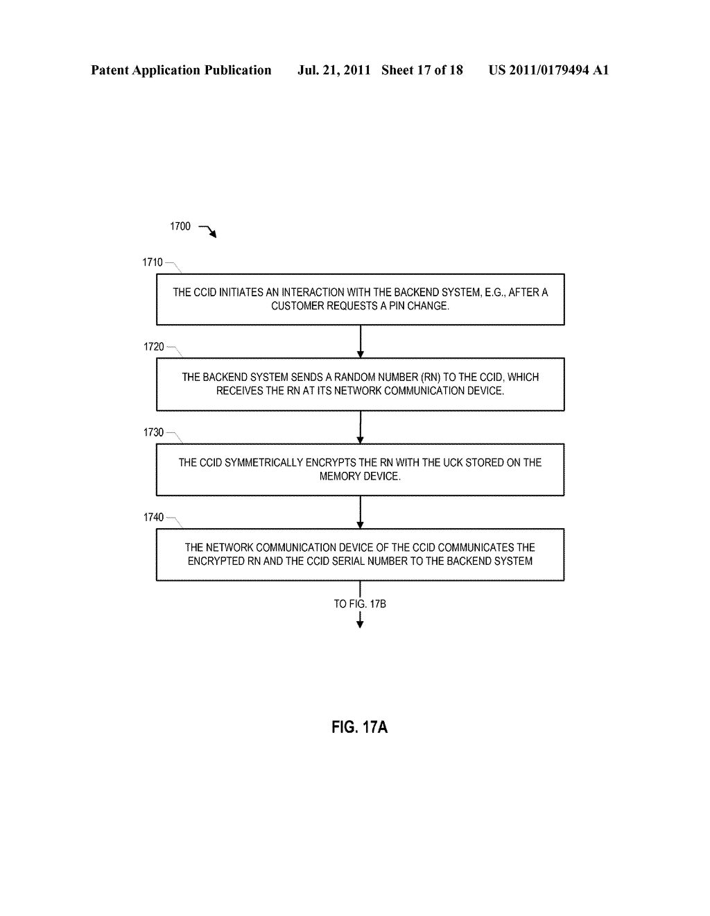 PROTECTING DATA STORED IN A CHIP CARD INTERFACE DEVICE IN THE EVENT OF     COMPROMISE - diagram, schematic, and image 18