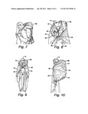 Integrated shelter and multi-functional garment diagram and image