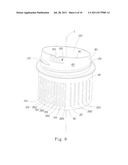 Detergent Dispensing and Pre-Treatment Cap diagram and image