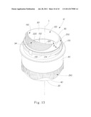 Detergent Dispensing and Pre-Treatment Cap diagram and image