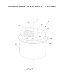 Detergent Dispensing and Pre-Treatment Cap diagram and image