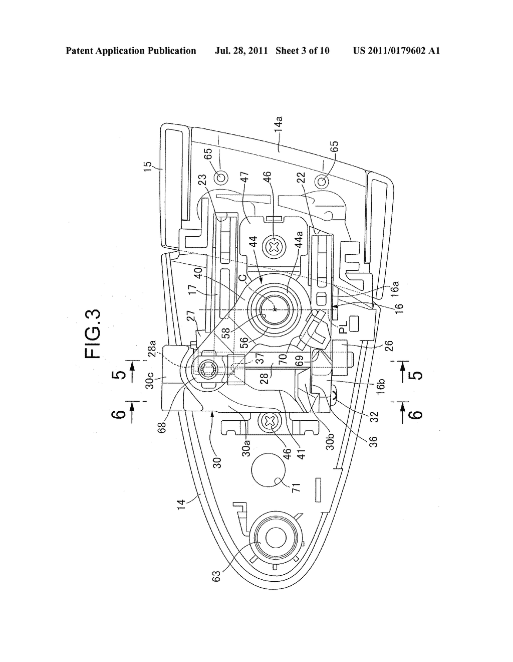 VEHICLE DOOR HANDLE SYSTEM - diagram, schematic, and image 04