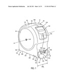 TAPE RULE AND END HOOK THEREFOR diagram and image