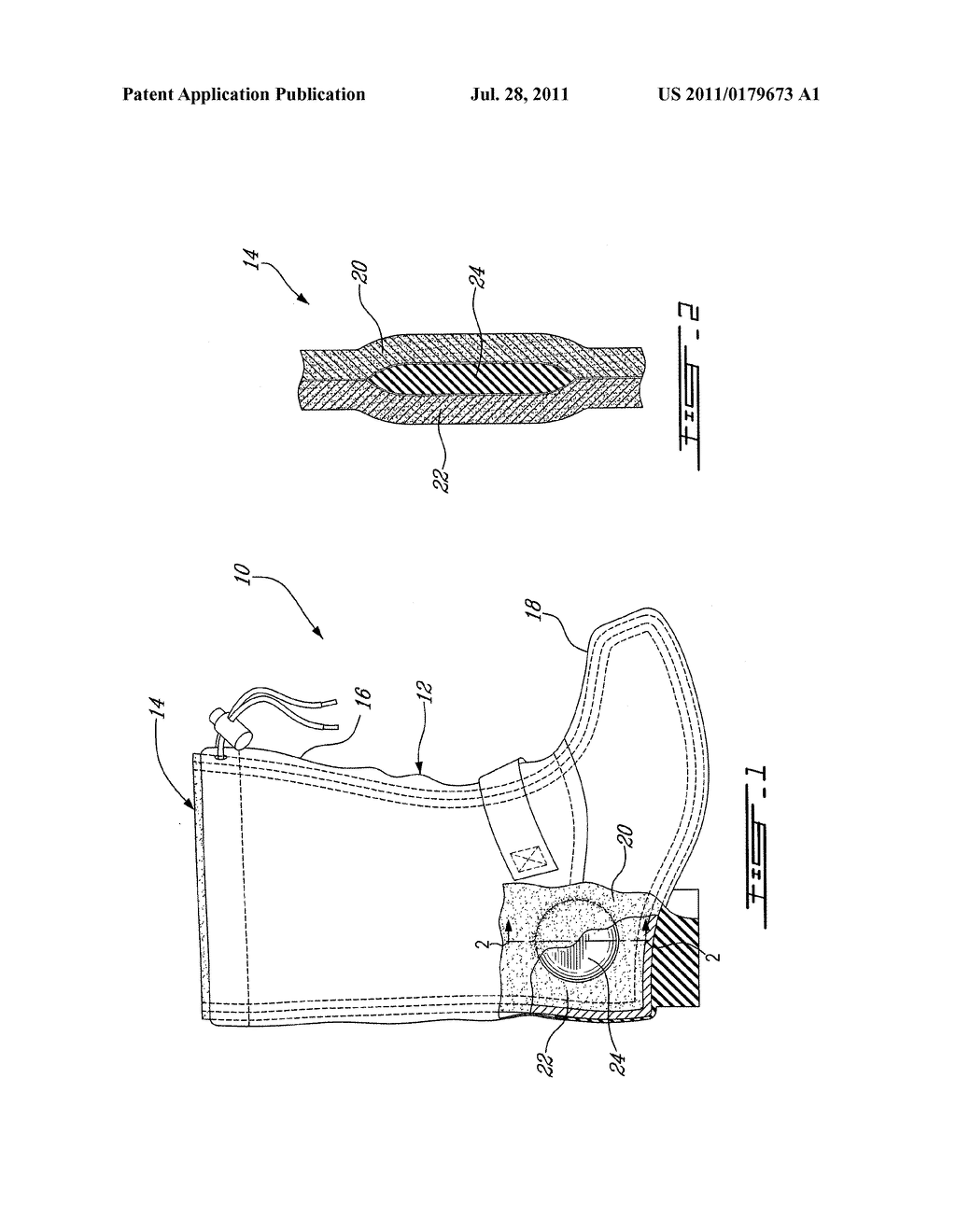 PACK BOOT HAVING AN ANKLE PAD INTEGRATED IN A MULTI-PLY INNER BOOTIE - diagram, schematic, and image 02