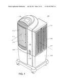 EVAPORATIVE COOLER WITH CENTRIFUGAL FAN diagram and image