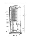 EVAPORATIVE COOLER WITH CENTRIFUGAL FAN diagram and image