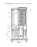 EVAPORATIVE COOLER WITH CENTRIFUGAL FAN diagram and image