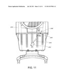 EVAPORATIVE COOLER WITH SUBMERSIBLE PUMP SYSTEM diagram and image