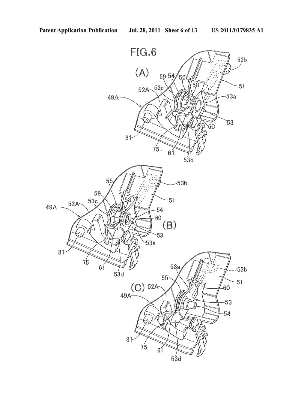 DOOR OPENING AND CLOSING DEVICE FOR VEHICLE - diagram, schematic, and image 07