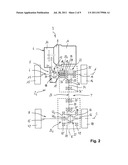 DRIVE ASSEMBLY FOR A MOTOR VEHICLE DRIVEN BY A PLURALITY OF AXLES diagram and image