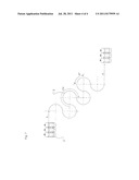 DEVICE FOR APPLYING ONE MULTIPLE-PASS PRINT EACH TO PACKAGING CONTAINERS diagram and image