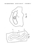 Respiratory mask having gas washout vent and method for making the mask diagram and image