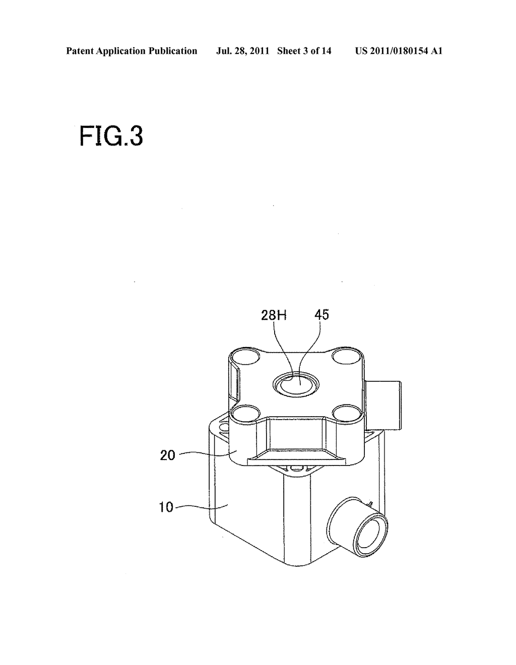 ASSEMBLING STRUCTURE OF ACTUATOR PART OF FLUID CONTROL VALVE, AND FLUID     CONTROL VALVE FORMED WITH THE STRUCTURE - diagram, schematic, and image 04