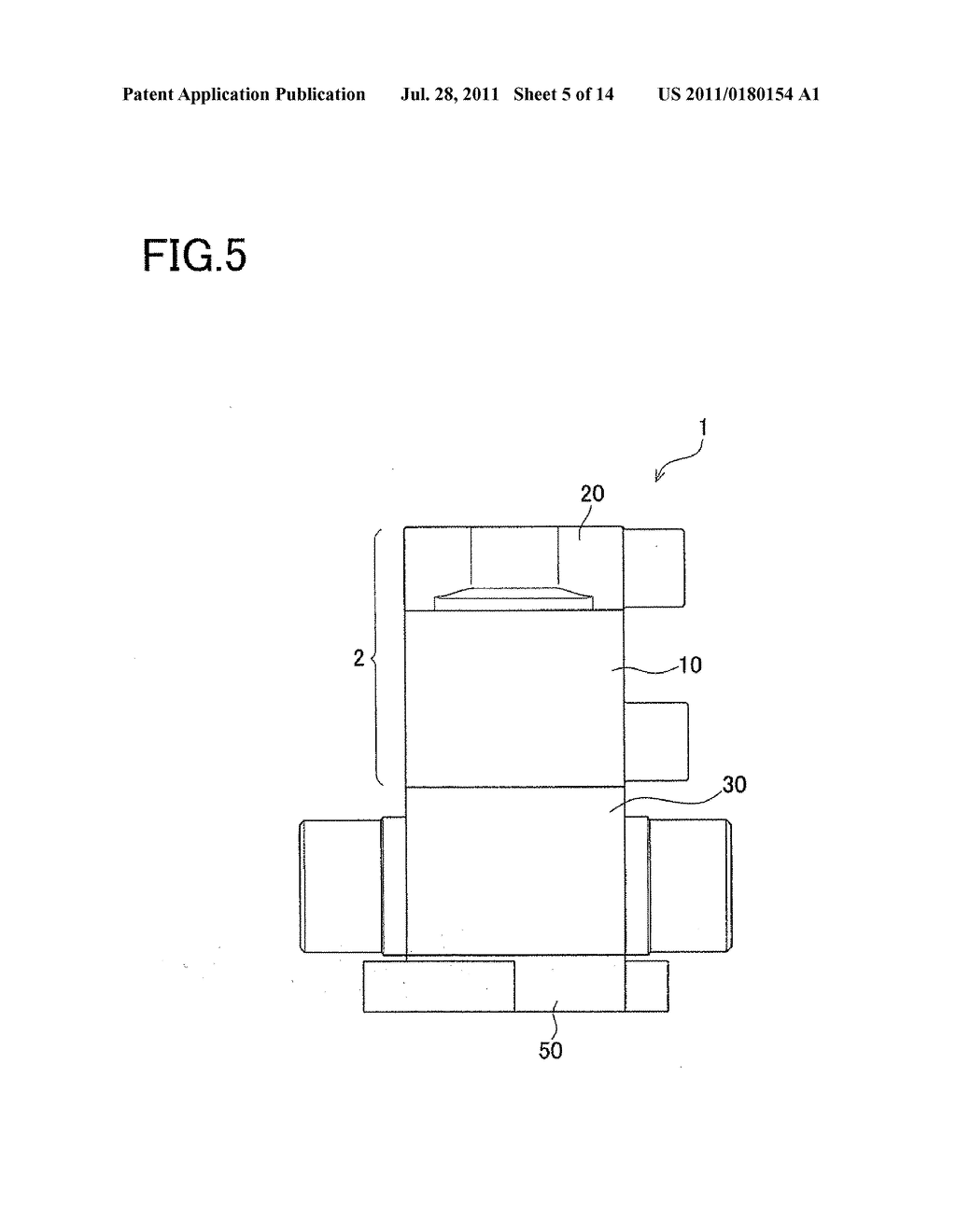 ASSEMBLING STRUCTURE OF ACTUATOR PART OF FLUID CONTROL VALVE, AND FLUID     CONTROL VALVE FORMED WITH THE STRUCTURE - diagram, schematic, and image 06