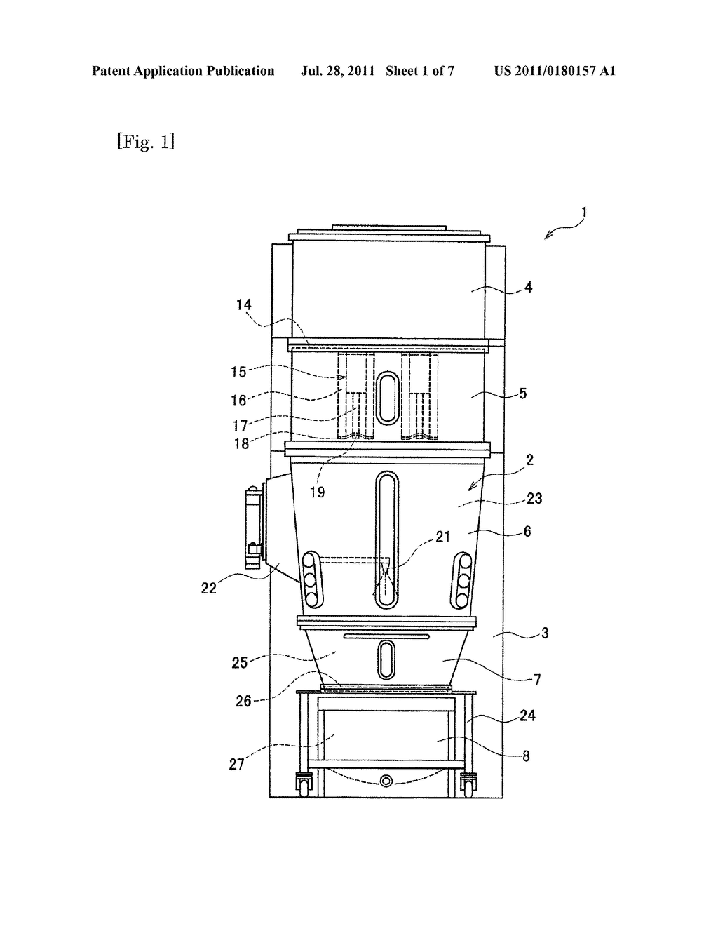 FLUIDIZED BED APPARATUS - diagram, schematic, and image 02