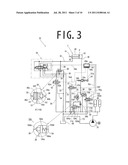 HYDRAULIC CIRCUIT OF INJECTION CYLINDER IN DIE-CASTING APPARATUS diagram and image