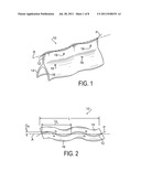 UNDULATED PROGRESSIVE TIRE MOLD ELEMENT diagram and image