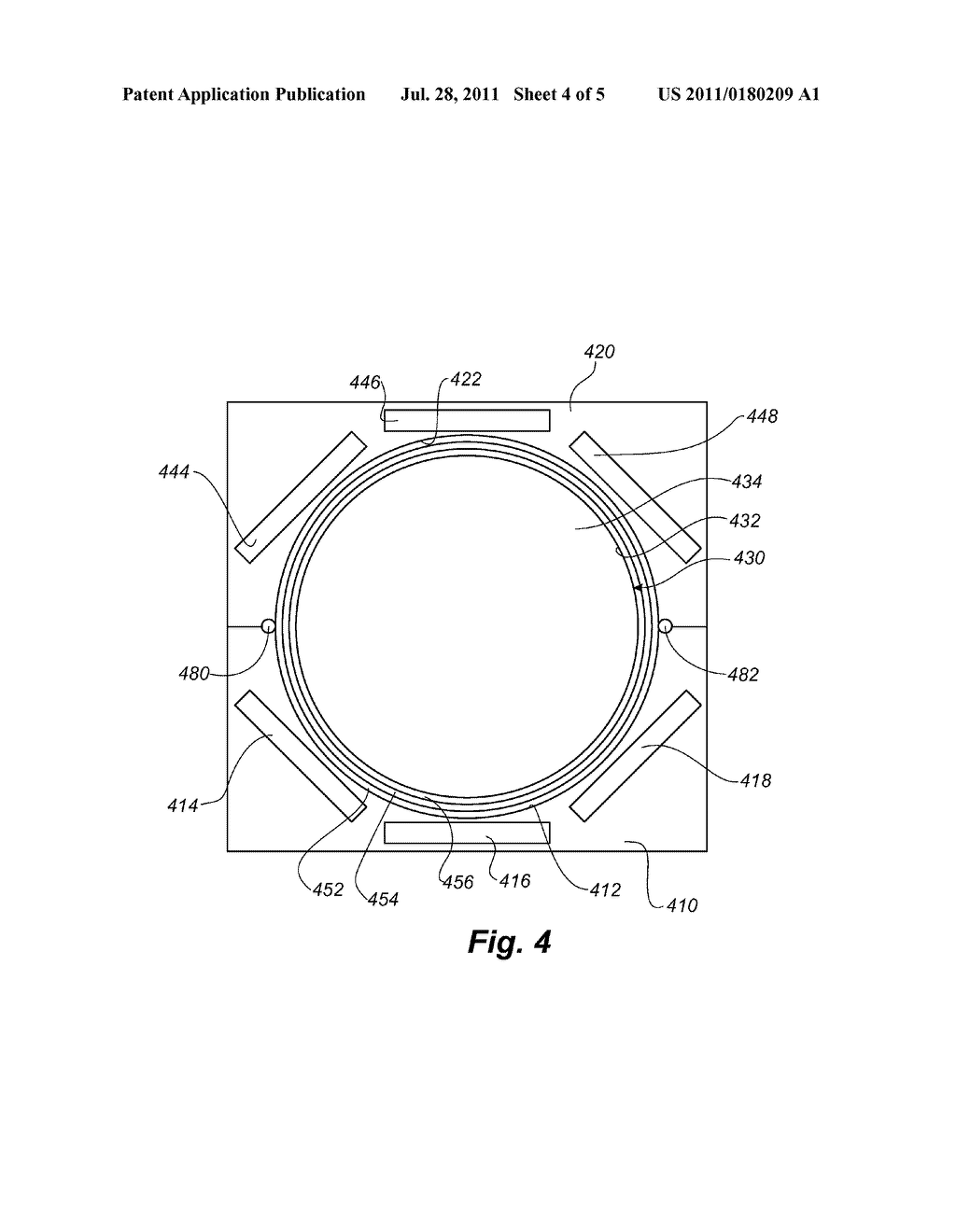 METHOD OF MANUFACTURING A WIND TURBINE BLADE SHELL PART COMPRISING A     MAGNETISABLE MATERIAL - diagram, schematic, and image 05