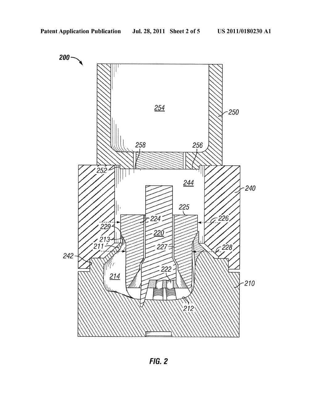 Self Positioning Of The Steel Blank In The Graphite Mold - diagram, schematic, and image 03