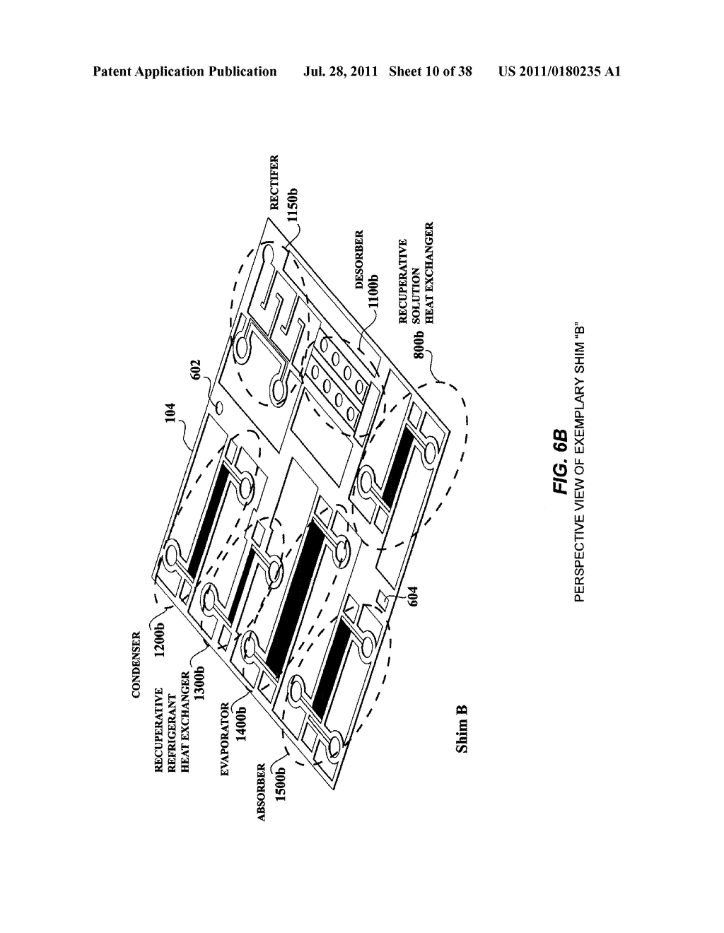 MICROSCALE HEAT OR HEAT AND MASS TRANSFER SYSTEM - diagram, schematic, and image 11