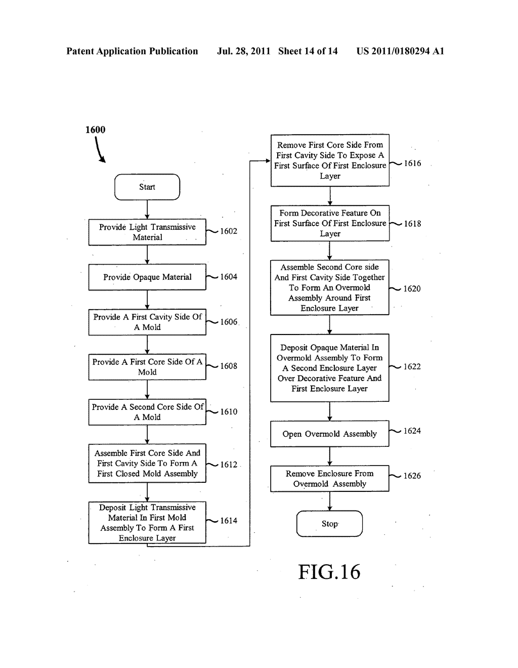 System and method for overmolding of decorated plastic parts - diagram, schematic, and image 15