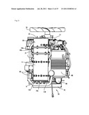 TRAVEL VEHICLE-MOUNTED ENGINE DEVICE diagram and image